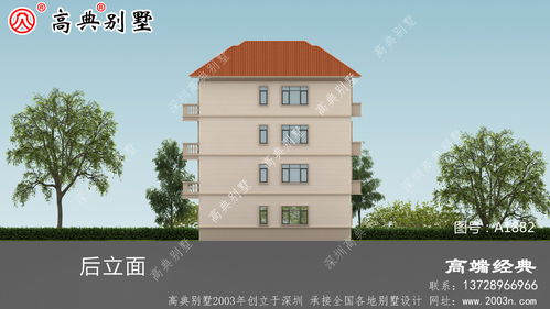 网红欧式别墅设计图纸四层新农村自建房屋建筑施工效果图全套首层148平别墅图纸a1882